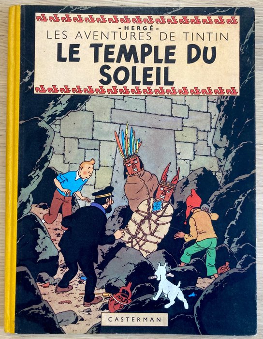 Tintin T14 - Le Temple du Soleil (B3) - C - 1 Album - 1949