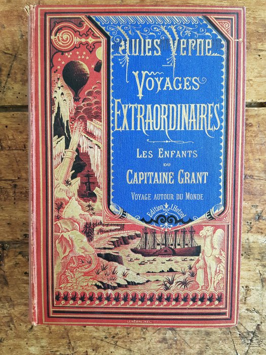 Jules Verne / Riou - Les Enfants du Capitaine Grant - 1889