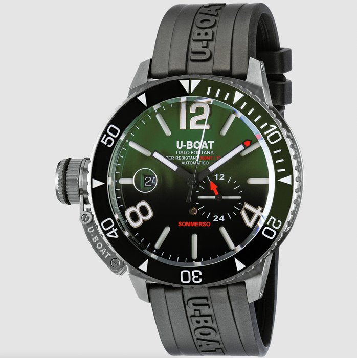 U-Boat - Diver Automatic Sommerso Ceramic Green "NO RESERVE PRICE" - 沒有保留價 - 9520 - 男士 - 2011至今