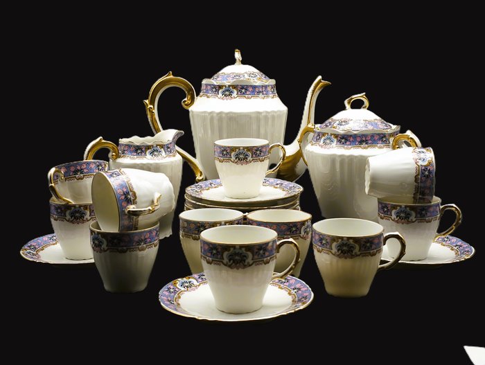 Limoges - 整套咖啡杯具 (25) - 瓷器