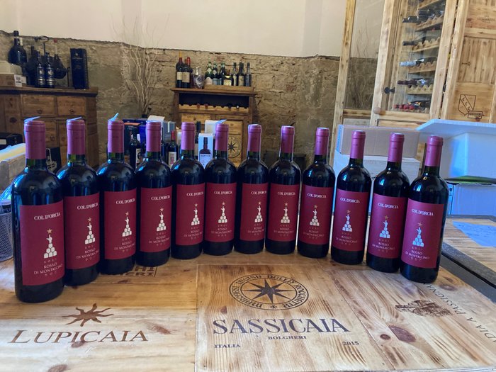 2021 Tenuta Col d'Orcia Rosso di Montalcino - 托斯卡納 - 12 瓶 (0.75L)
