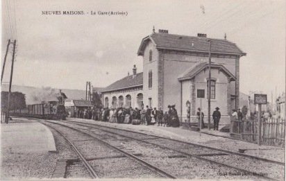 Frankreich - Züge/ Eisenbahn, Bahnhöfe - Postkarte (50) - 1910-1945