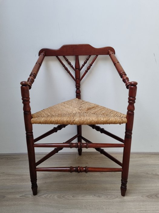 Chair - oak, rushes