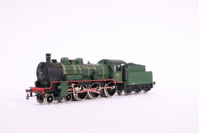 Märklin H0 - 3086 - Dampflokomotive mit Tender (1) - Serie 64.041, Hochleistungsmotor - NMBS
