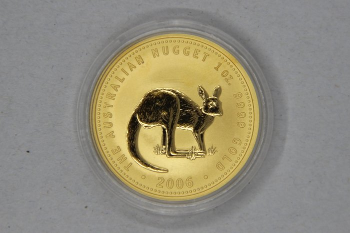 澳大利亚. 100 Dollars 2006 Kangaroo, 1 Oz (.999)