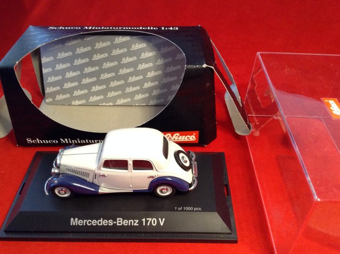 Schuco 1:43 - 1 - Voiture miniature - ref. #02369 Mercedes Benz 170V Limousine Stradale road car 1936