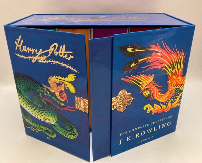 J.K. Rowling - Harry Potter 'Signature Edition', complete 7-volume set - Hardcover in box - 2011