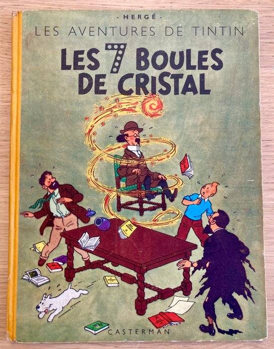 Tintin T13 - Les 7 Boules de Cristal (B2) - C - 1 Album - 1948
