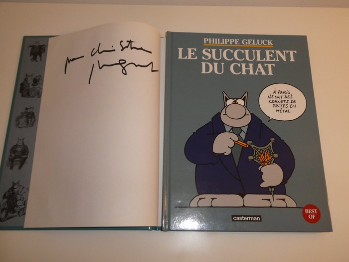 Le Chat - Le Meilleur du chat + Le Succulent du chat + 2 signatures - 2x C - 2 Album - 再版 - 1999/2003
