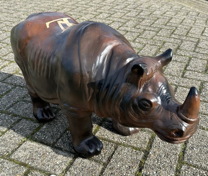 DALUXE ART - LV Rhino XXL (Lifesize) - extra heavy weight (20kg) - pop art (80cm)