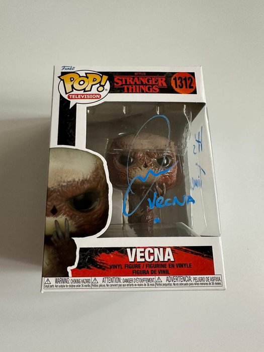 Stranger Things - Signed by Jamie Campbell Bower (Vecna)
