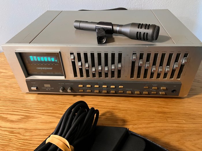 Audio-Tech­nica, Sansui - SE9, ATM-11 Microfono a condensatore elettrete per strumenti - Equalizzatore grafico stereo