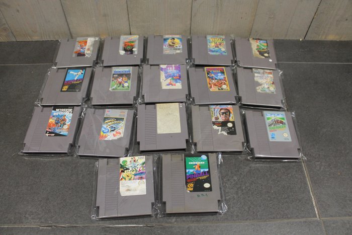 Nintendo - NES - 电子游戏 (17) - 无原装盒