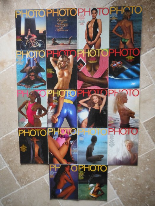 Photo Magazine - Lot with 18 issues - 1978-1981