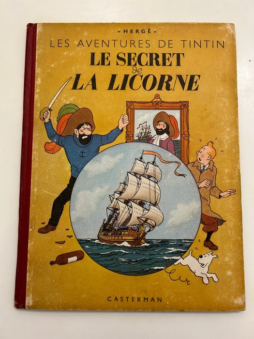 Tintin T11 - Le Secret de La Licorne (A20) - C - Très bon / Très très bon état - 1 Album - First edition - 1943