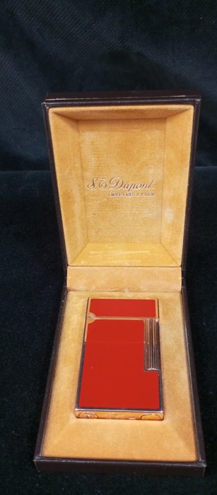 S.T. Dupont - Αναπτήρας - Gold-plated -  (1)