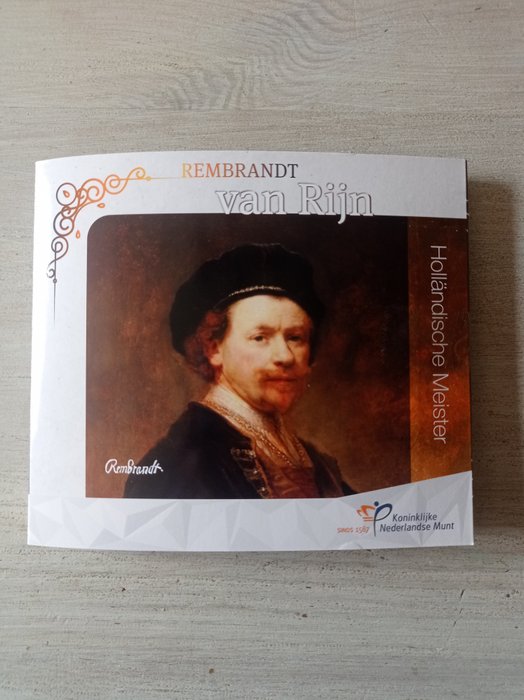 Alankomaat. Year Set (FDC) 2024 "World Money Fair - Rembrandt van Rijn"