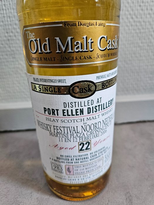 Port Ellen 1983 22 years old – Old Malt Cask  – b. 2006  – 0,7 Liter