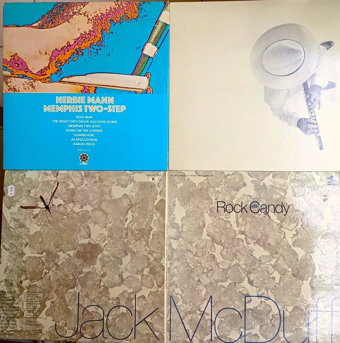 Classic Soul Jazz with Herbie Mann, Roy Ayers, Brother Jack McDuff & George Benson - Różne tytuły - LP - Stereo - 1971
