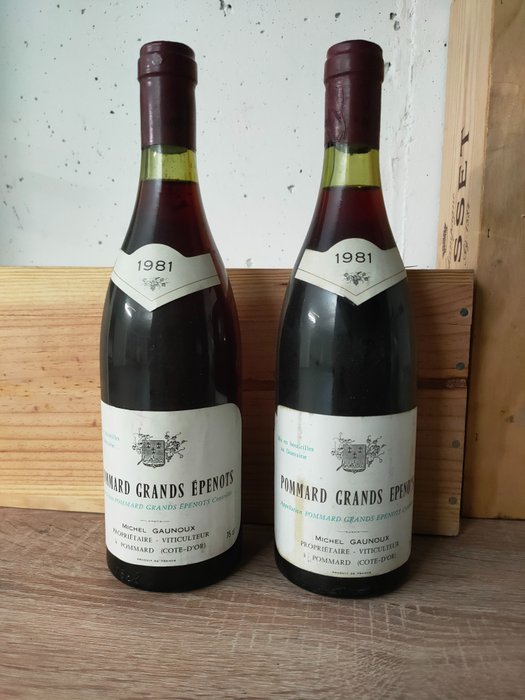 1981 Pommard (1° Cru) "Grand Epenots" - Michel Gaunoux - 勃艮第 - 2 Bottles (0.75L)