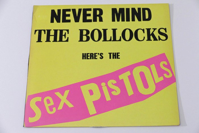Sex Pistols - Never Mind The Bollocks. Here's the Sex Pistols (1977 1st HOLLAND PRESS!) - Vinylskiva - Feltryck - 1977