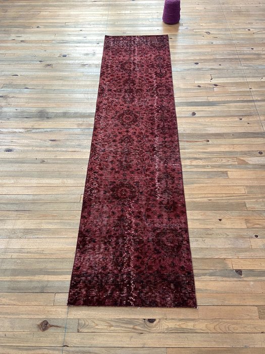 Usak - Długi wąski dywan - 255 cm - 66 cm