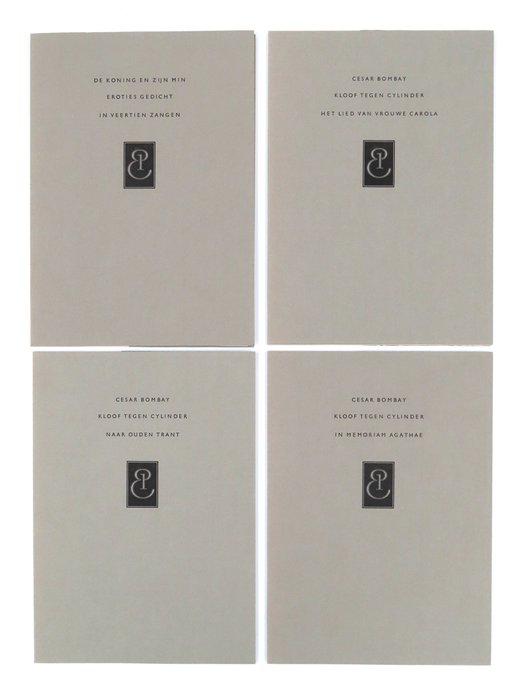 [Eliance Pers] E. du Perron - Vier delen uit het Erotisch Panopticum - 1980