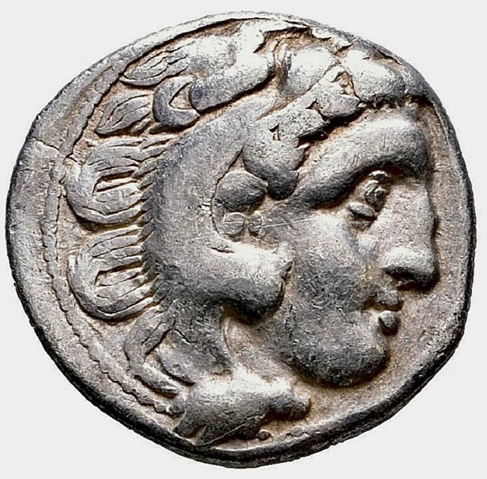 Makedonia. Alexander II (336-323 eaa.). Drachm Kolophon