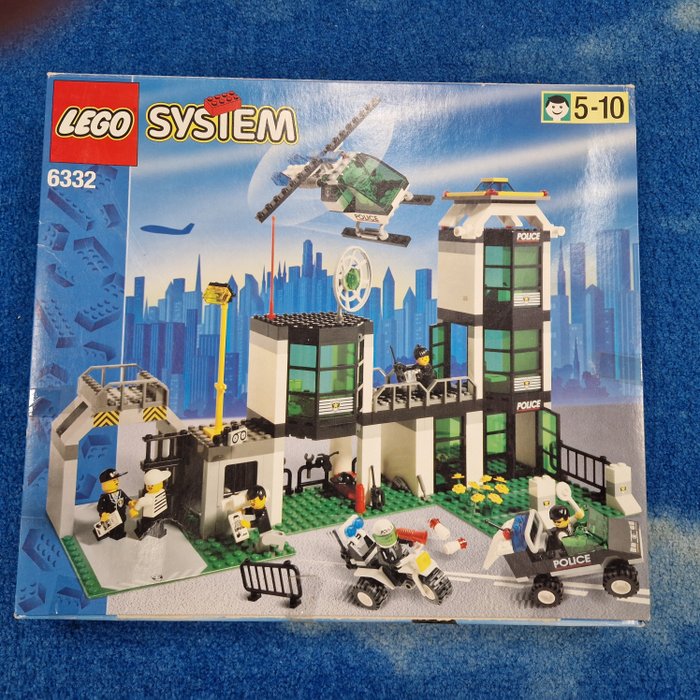 Lego - System - Lego 6332 System - Lego 6332 System Polizei - 1990-2000 - Duitsland