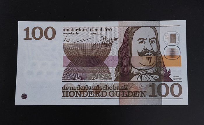 荷兰. - 100 gulden 1970 - PL103