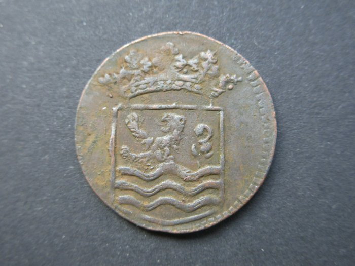 Niederlande, Zeeland. VOC Duit 1752 TOPKWALITEIT