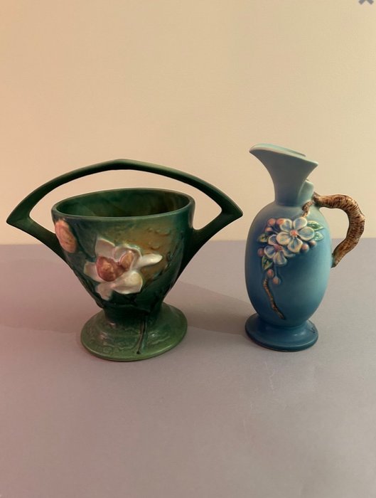 Roseville - 花瓶 (2)  - 陶瓷