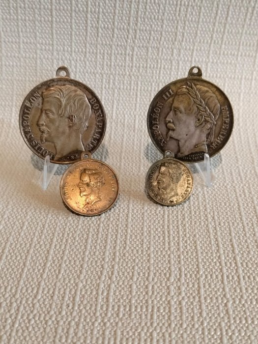 法國 - 獎牌 - Napoleone III medals