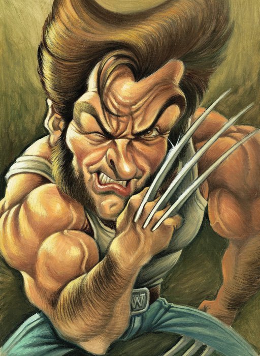 Joan Vizcarra - Wolverine - Hand Signed - Fine Art Print