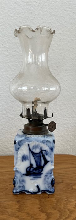 Lampe à huile (1) - Porcelaine