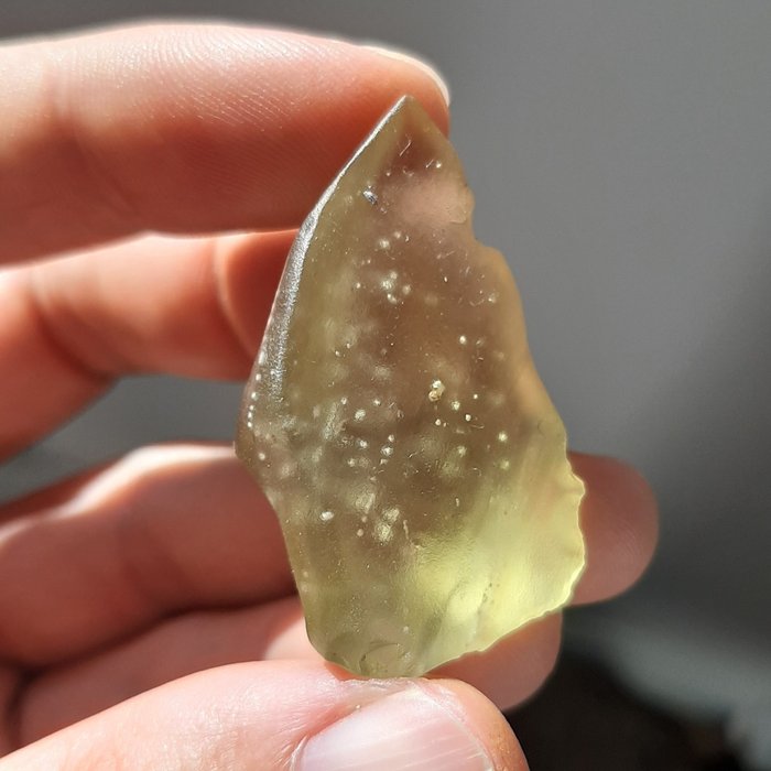 Libyan Desert Glass. Beautiful meteorite impact - 15.6 g
