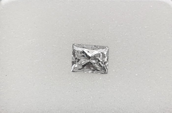 Diamant - 0.35 ct - Prinses - E - SI2, No Reserve Price