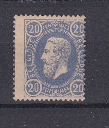 比利时 1875 - 利奥波德二世 - OBP : 31