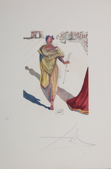 Salvador Dali (1904-1989) - L'Art D'Aimer- Ovide - Appolon