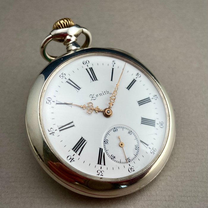 Zenith - Silver -pocket watch - NO RESERVE PRICE - 1901-1949