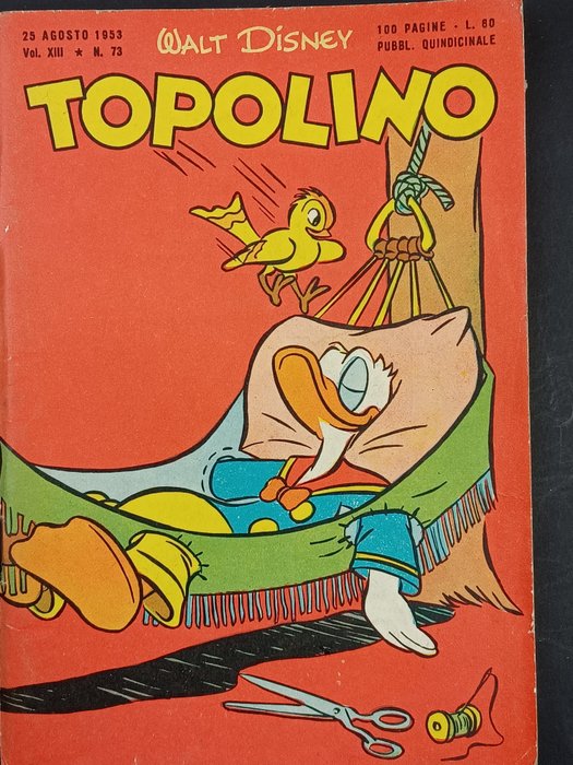 Topolino Libretto n. 73 - 1 Comic - Eerste druk - 1953