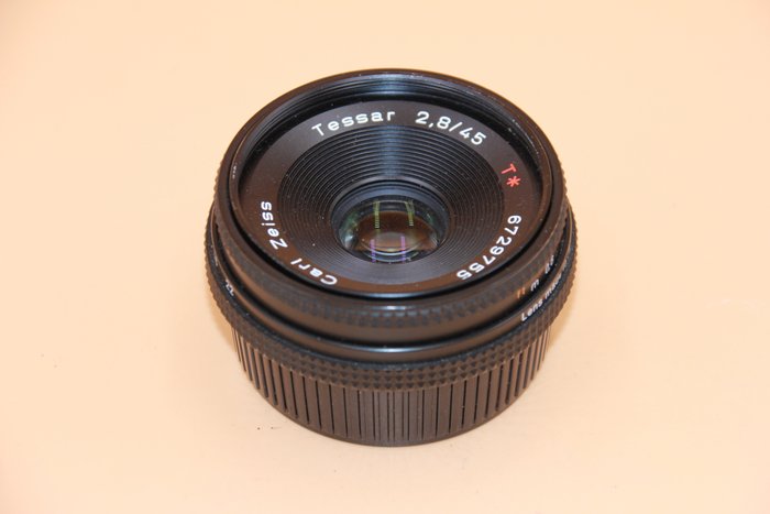 Rollei Rolleiflex SLR : tessar 45/2.8 T pancake Prime lens