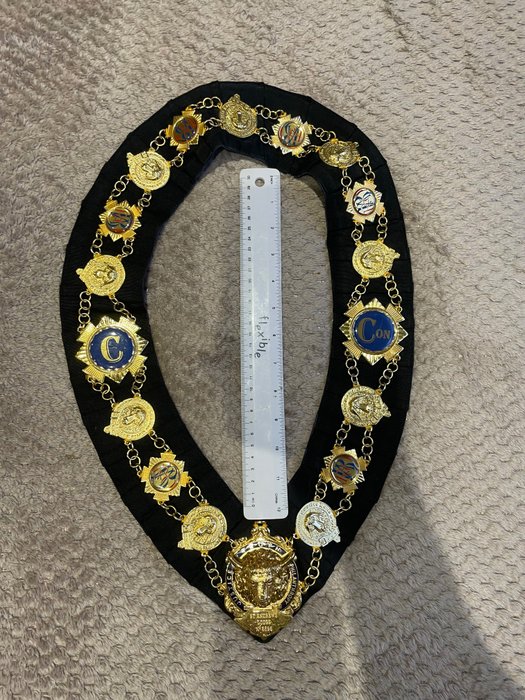 Regatul Unit - Medalion comemorativ - Vintage RAOB ST. Andrews Lodge N6896.