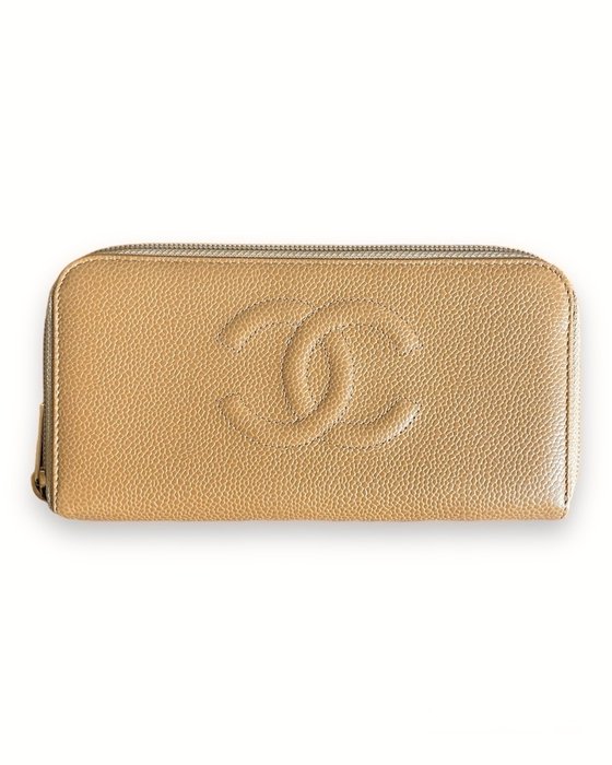 Chanel - Portefeuille classique CC - Vetoketjullinen lompakko