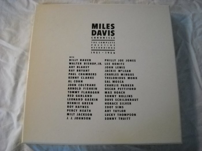 迈尔士·戴维斯 - Chronicle The complete Prestige Recordings 1951-1956 - 盒装 - 1980