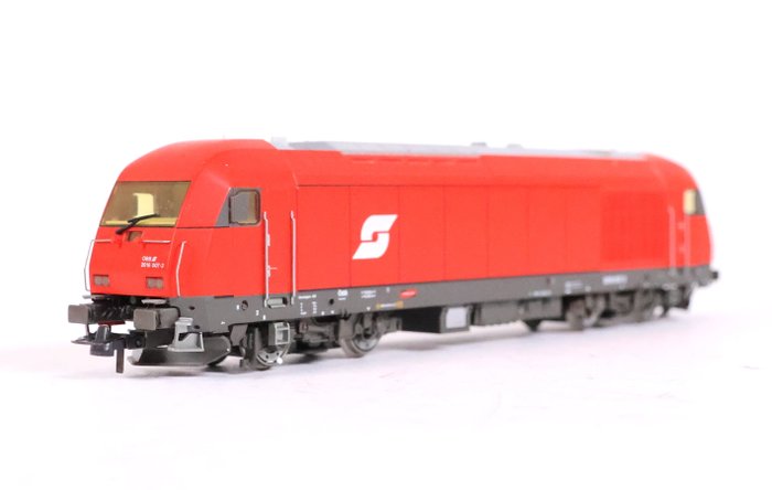 Roco H0 - 63401 - Diesellokomotiv (1) - Reihe 2016 med lyd - ÖBB