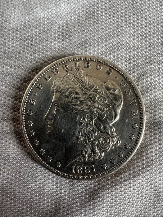 USA. Morgan Dollar 1881-S