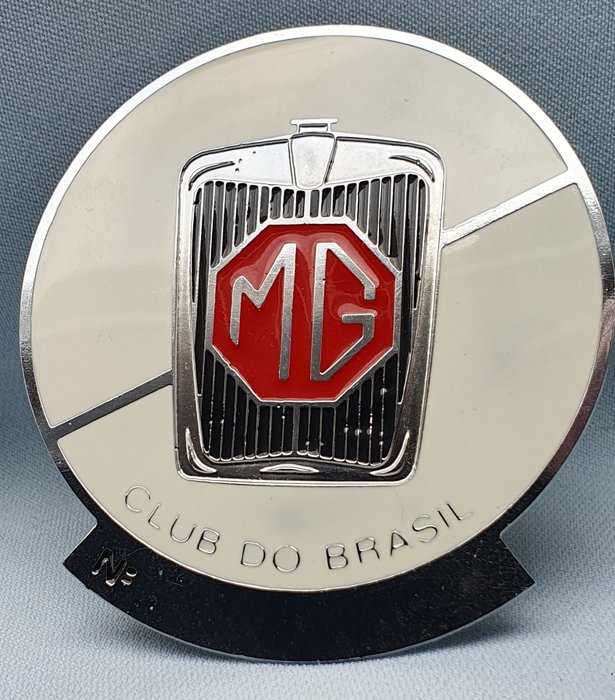 Märke - MG - Club do Brasil - Storbritannien - Sent 1900-tal