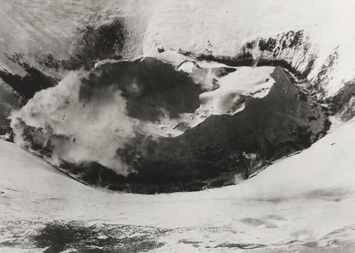 Herbert Photos, Inc. - The Crater of Mount Etna, Italy, 1929