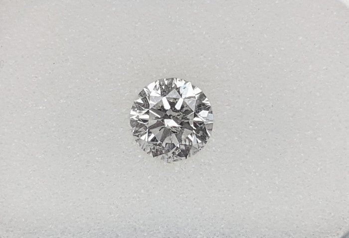 鑽石 - 0.50 ct - 圓形 - G - SI2, No Reserve Price